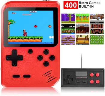 

2020 New Handheld Game Console, Retro Game Console with 400 Classic Handheld Games, Supporting 2 Players & TV Connection