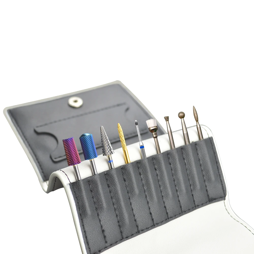 RolinStar Many Sales promotion type Carbide Tungsten barrel stable shank  Accessories Cutter pedicure nail milling drill bits 4
