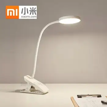 

New XIAOMI MIJIA Clip-on Table Lamp LED read desk lamp study table light Portable 360 ° bending Bedside night light USB charging