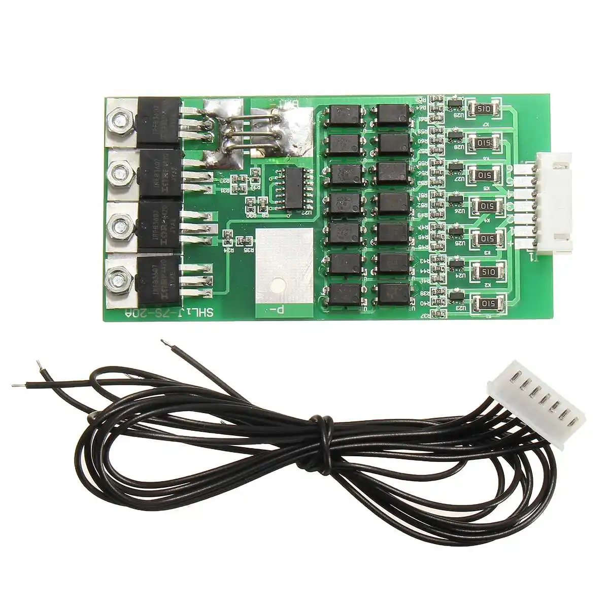 

7s Cells 20A w/balancing Li-ion Lithium 18650 Battery BMS Protection Board Short Circuit Protection Overcharge Overcurrent