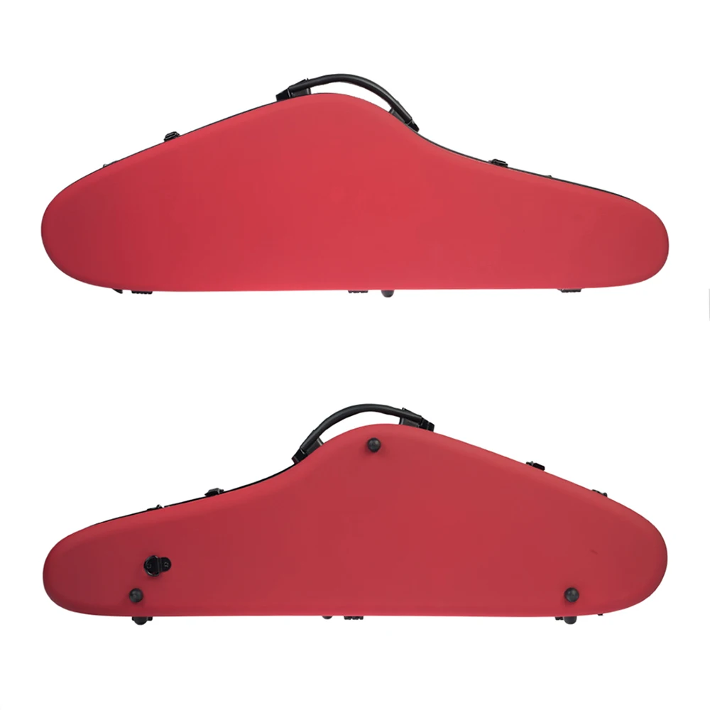 

Full Size Violin Hard Case for 4/4 Violins Composite Carbon Fiber Fiddles Built-in Hygrometer with Carry Handle Straps