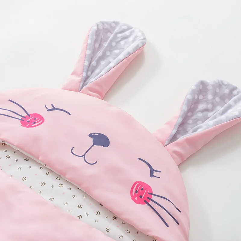 Baby Sleeping Bags Newborn Winter Warm Swaddling Wrap Toddler Blanket Cute Animal Characters Design Patterns Sleepsack for 0-3