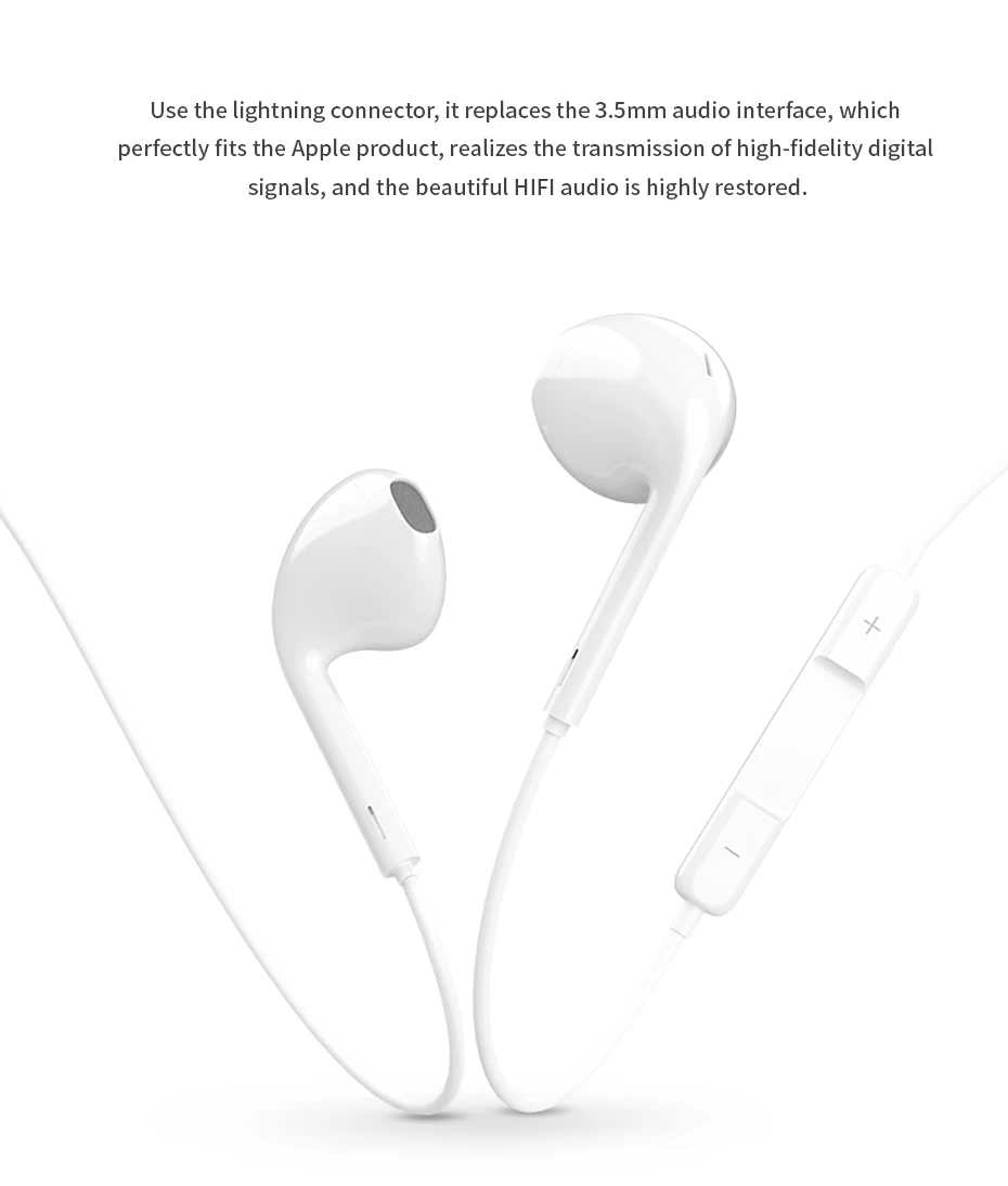 Проводные наушники Fone De Ouvido для Apple IPhone 6 7 8 Plus X XR XS в ухо стерео наушники с микрофоном для IPhone 5 5S 4S