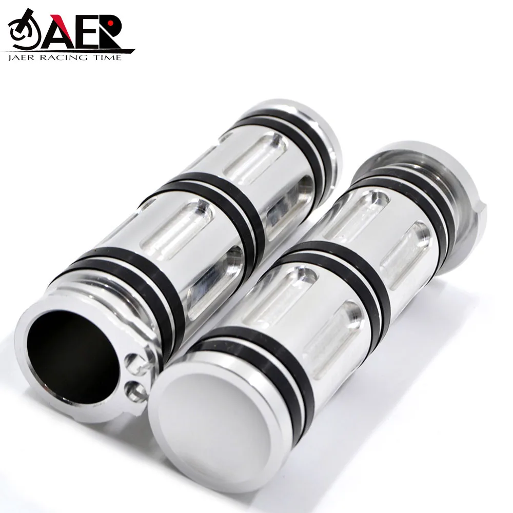 Motorcycle 1'' 25mm Cnc Handlebar Hand Cross Grips For Harley Sportster