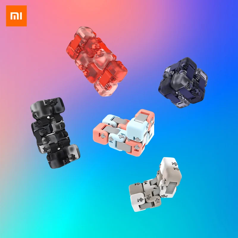 Xiaomi Infinity Spinner пальчиковые Блоки Интеллектуальные Игрушки портативные игрушки-непоседы Xiaomi игрушка умные блоки подарок для детей - Цвет: Random Color