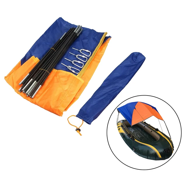 Tenda Da Sole Per Kayak - Per 2-4 Persone, Pieghevole E Portatile - Foto 9