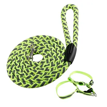 

OUTAD Dog Leash Soft & Thick Dual Handle Ergonomic Design Comfortable Easy to Hold Premium Strength for Most Dogs Breeds