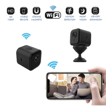 

1080P Wifi Mini Camera Magnetic Body Night Vision HD Video Audio Recorder Secret Camcorder Camaras Espias Gizli Kamera Micro Cam