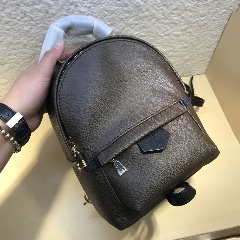 Hot Sale mini Backpack Fashion Satchel Bags for Women Leather Knapsack SPRINGS Bag High quality Nano Backpack