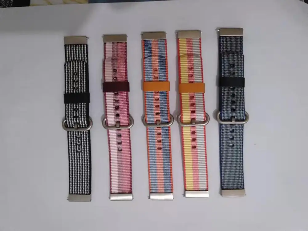 Нейлоновый ремешок 20 мм для garmin vivoactive3/vivomove HR/Vivomove band для Vivoactive 3 music/garmin Forerunner645 brecelet