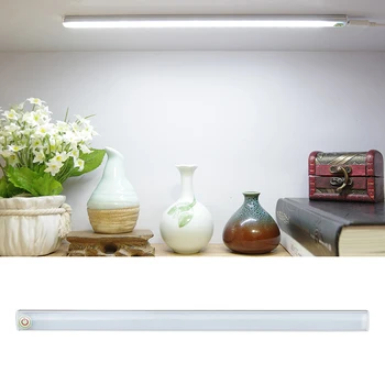 

Touch Sensor LED Cabinet Light USB Rechargeable Wardrobe Closet Night Light For Kitchen Interior Wall Light Home Decoration