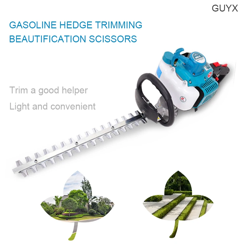 

Blade knife two four stroke gasoline hedge trimmer landscaping scissors tea leaf trimming machine fence shears