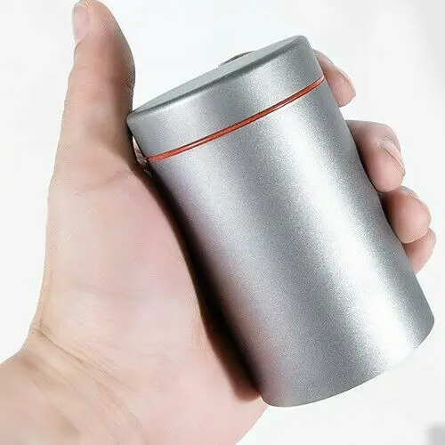 180ML Reinem Titan Flasche Tee Lagerung Dosen Gläser Luftdicht Kaffee Tee Container – Detail 7