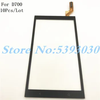 

10Pcs/Lot 5.0 inch Touch Screen For HTC Desire 700 D700 Digitizer Front Glass Lens Sensor Panel Replacement Parts With Logo