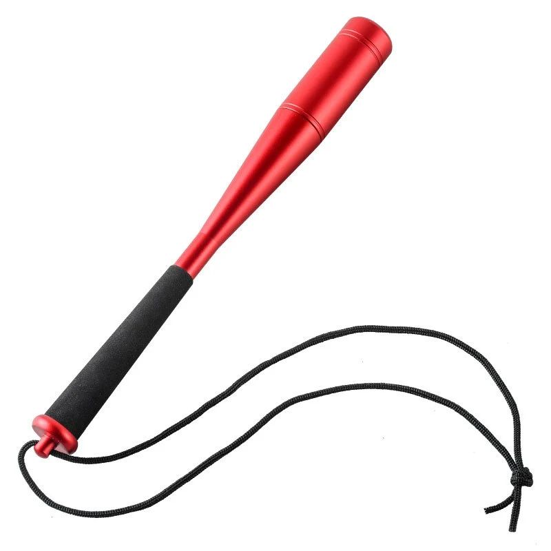 Head Diameter 23mm Aluminum Machine Cut Fishing Priest Whacker Fish Bat Head Foam Handle