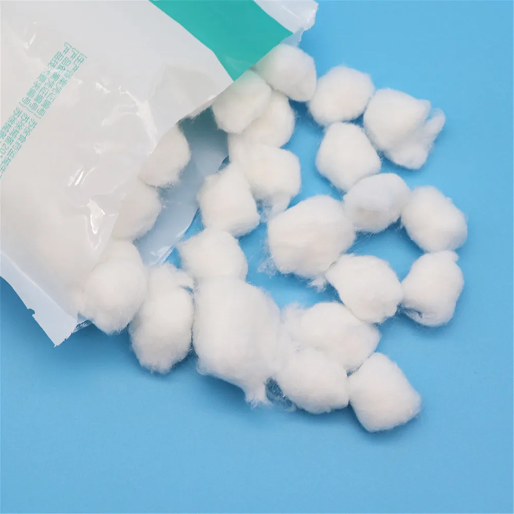 1Pack Dog & Cat Farm Animal Medical Dental Hemostasis Sucking Saliva Pet Cotton Balls Acupuncture Needle Cupping Ignition Scrubs (5)