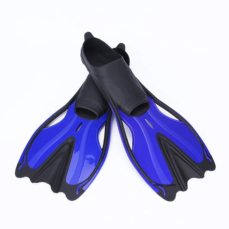 blue Открытый плавники нескользящие удобные профессиональные ласты для подводного плавания взрослые подводные спортивные ласты для плавания дайвинг ласты - Цвет: blue