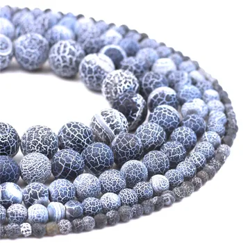 

Oameusa Black Weathered Matte Beads Loose Beads For Jewelry Making Spacer Beads Accessories Diy Make Earrings Rings Necklace