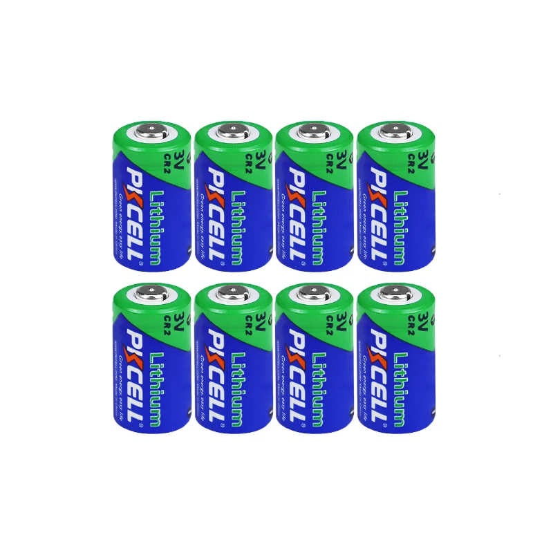 918675-5 CR2 Battery, 3V DC, Lithium, Button, 900 mAh, PK 2