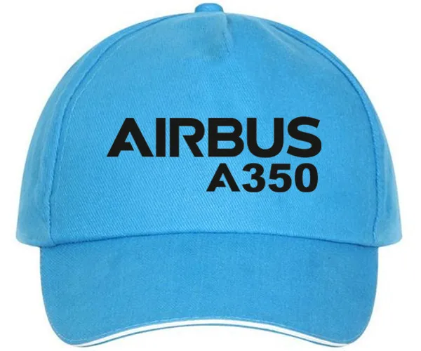 XQXON-Новые унисекс бейсболки Airbus A350 принт для мужчин и женщин бейсболка HH20 - Цвет: Sky blue