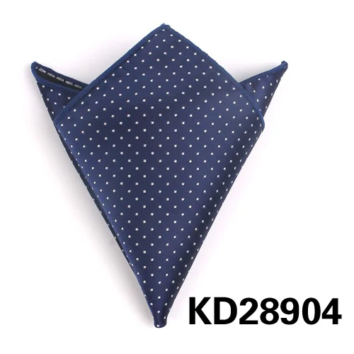 KD28904 Карманный платок для костюма для мужчин и женщин в горошек полотенце для сундуков носовые платки для джентльменов мужские костюмы платок Карманный полотенце - Цвет: KD28904