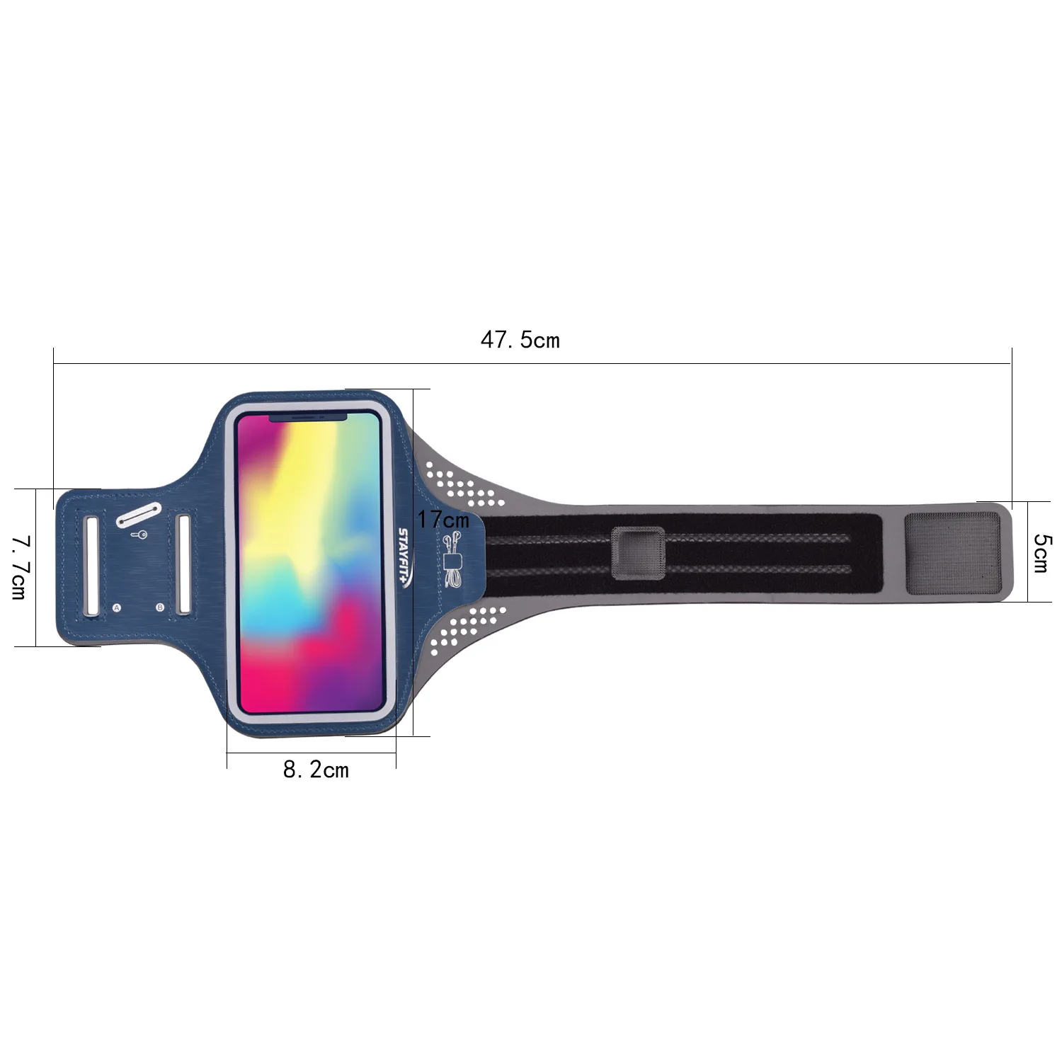 

2019 Hot Selling Breathable Gas Lycra Arm Bag Neoprene Sports Armlet Bag Running Wrist Wrap Leather Cellphone Arm Bag