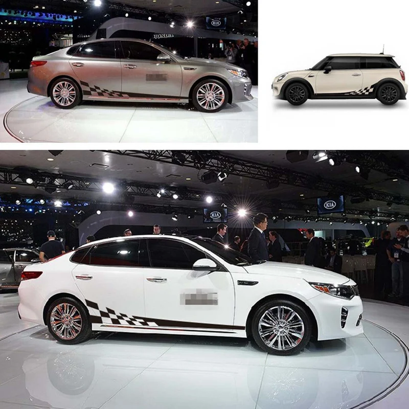 200x25 см Полосатый плед Тотем автомобиля Кузова стикер спорт издание Универсальный