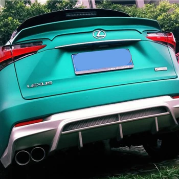 

For Lexus NX200 NX200T NX300H 2015-2016 ABS Plastic Unpainted Color Rear Trunk Wing Lip Spoiler Car Accessories