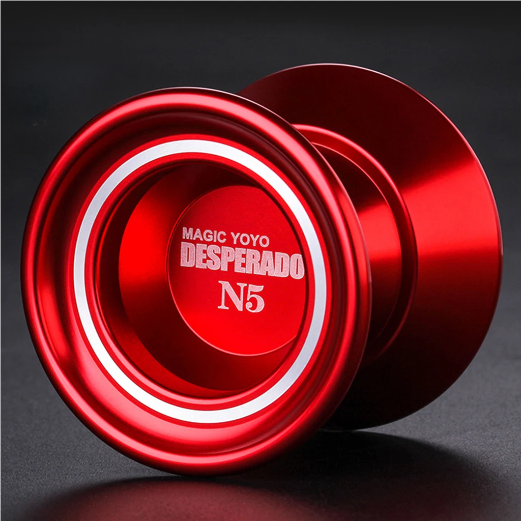  N5 Professional Unresponsive Alloy Yoyo Concave Bearing - Red