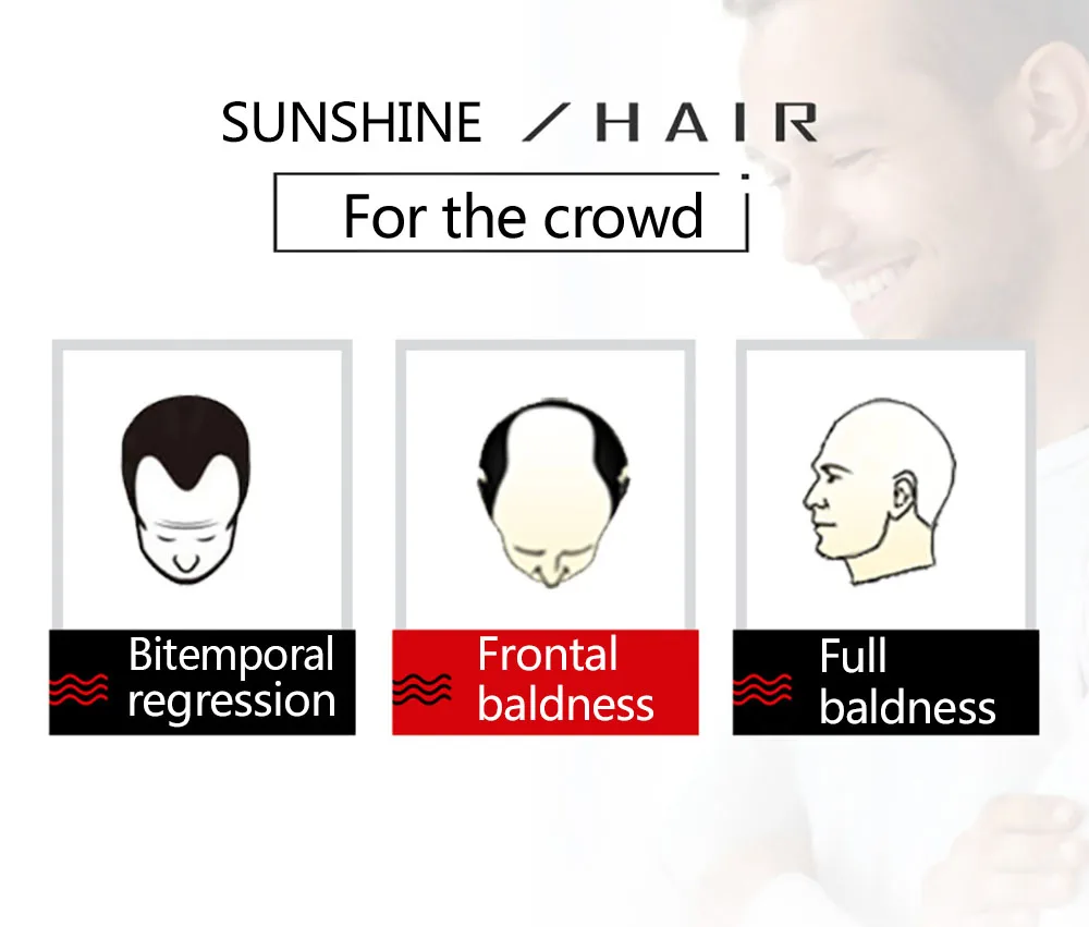 SSH Французский кружево спереди мужские парик поли шиньон индийский замена волос кожи системы
