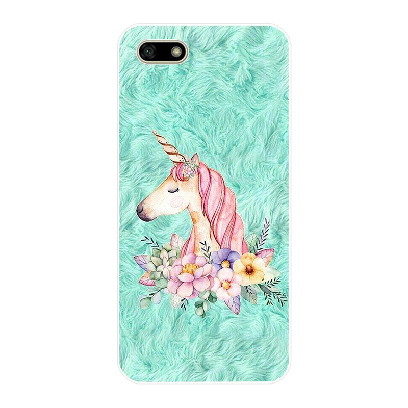 Мягкий силиконовый чехол из ТПУ для huawei Honor 7a 5 45 pro 7 дюйма 230FG с рисунком My Little Pony