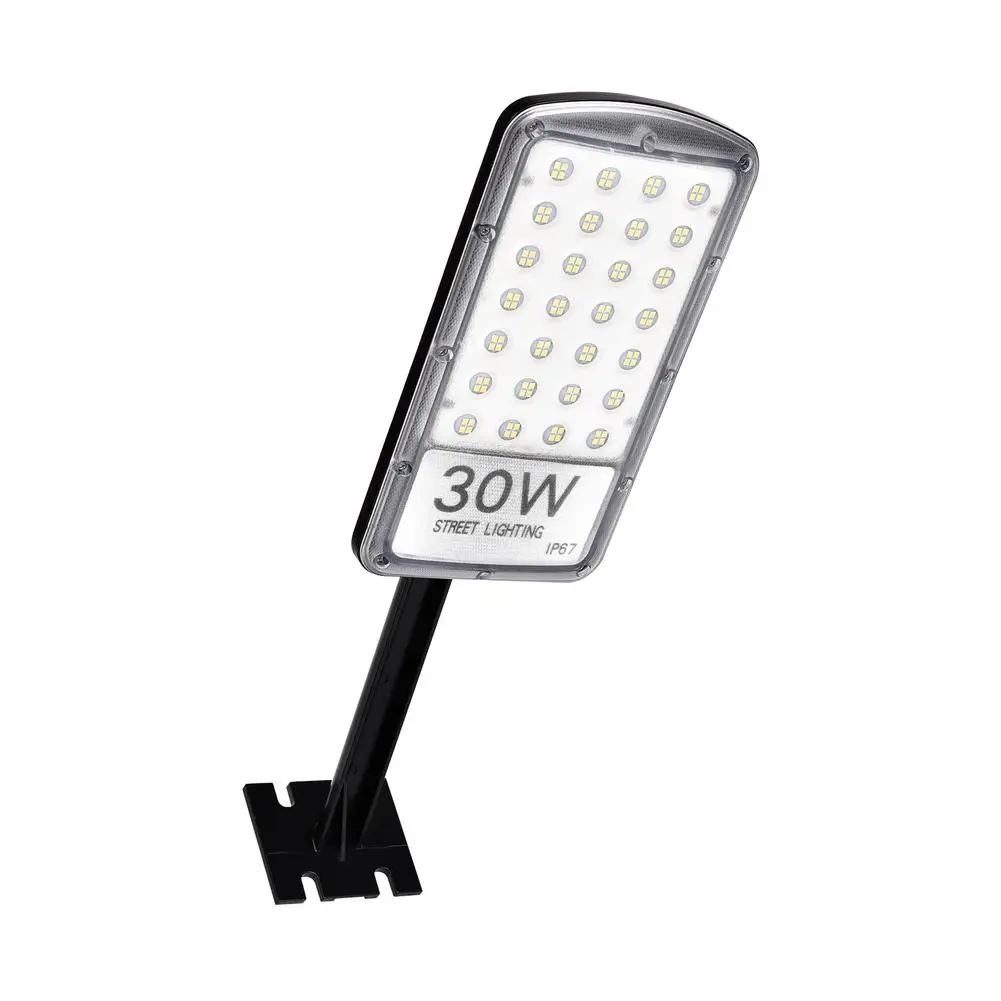 

30W Energy Saving IP67 waterproof Street Light with Pole 220V Cool White Excellent Heat Dissipation