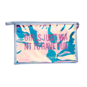 

Wholesale Cheap Women Brushes Bag Girl Cute Transparent PVC Cosmetic Bag Portable Pouch Dropshipping Hot Sale Make Up Bag