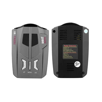 

ONEWELL Car Speed Radar Detector Kit 360 Degrees Vehicle Radar Detector Voice Alert Warning Auto LED Display