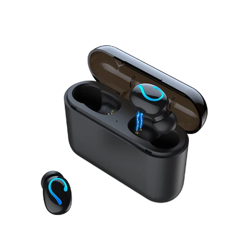 HBQ 32 настоящие Bluetooth 5,0 наушники TWS беспроводные наушники спортивные наушники с громкой связью 3D стерео игровая гарнитура с микрофоном зарядная коробка - Цвет: fire