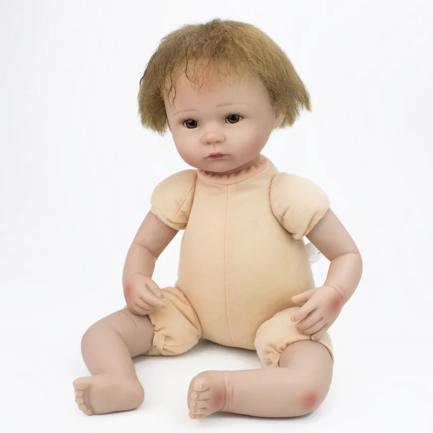 40 см bebe Кукла reborn baby dolls одежда для маленьких девочек тело Мягкая силиконовая Реалистичная детская игрушка лучший playmate подарок для детей день рождения