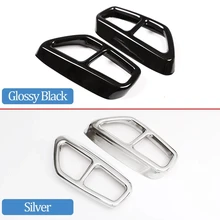 Autocollant de décoration de couverture pour tuyau d'échappement, pour BMW série 5 G30 G38, accessoires extérieurs, garniture