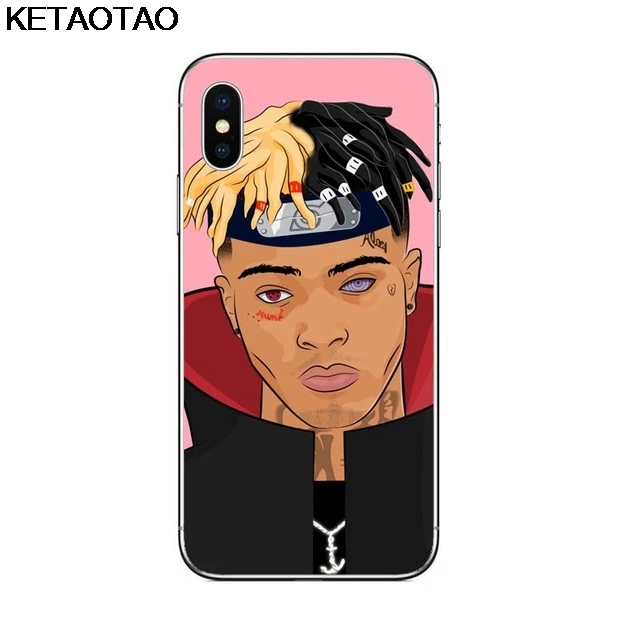 Небесно-голубой KETAOTAO Xxxtentacion чехол для телефона s для iPhone 4S 5C 5S 6S 7 8 SE 5Plus XR XS Max чехол кристально чистый мягкий TPU чехол s - Цвет: Небесно-голубой