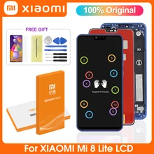 Ensemble écran tactile LCD de remplacement, 6.26 pouces, pour Xiaomi Mi 8 Lite Mi 8X, Original, en Stock=