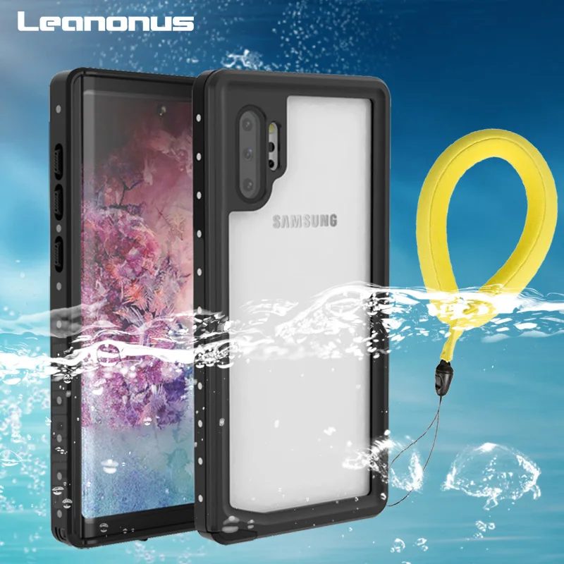 

Diving Swim Proof Case For Samsung Galaxy Note 10 Plus Case IP68 Waterproof Underwater Shockproof Cover For Samsung Note 10 Plus