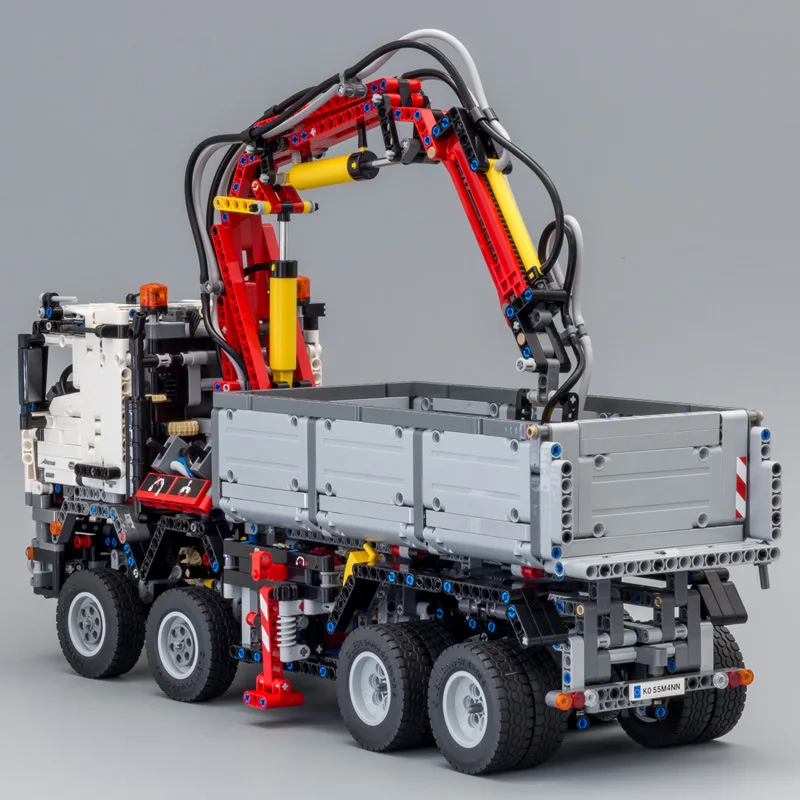 DHL 20005 Technic Car Series набор грузовиков Arocs совместим с 42023 строительными блоками, кирпичи, игрушки для мальчиков, развивающий подарок для детей