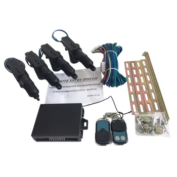 

Universal Car Auto Remote Keyless Entry Central Locking Kit 2/4 Door 360 Degree Rotation Central Locking Alarm Security Kit