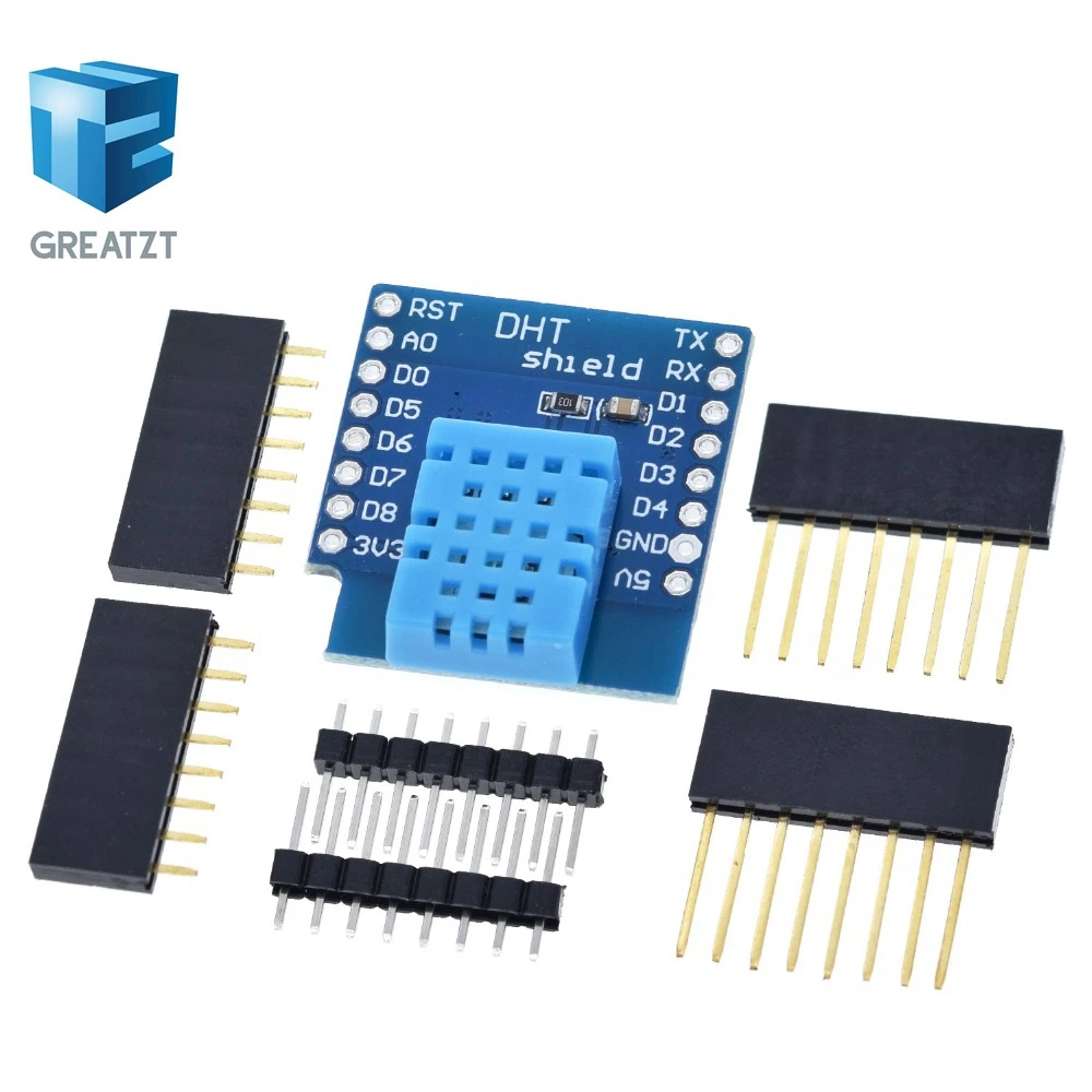 Esp8266 D1 Mini Pro Wifi макетная плата Nodeu Ws2812 Rgb Dht11 Dht22 Am2302 реле Ds18b20 Bmp180 мотор для Wemos Diy Kit - Цвет: dht11