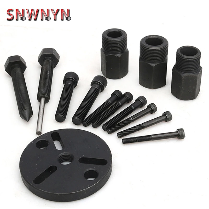 14 Pcs Car Air Conditioning Compressor Clutch A/C Puller Rebuild