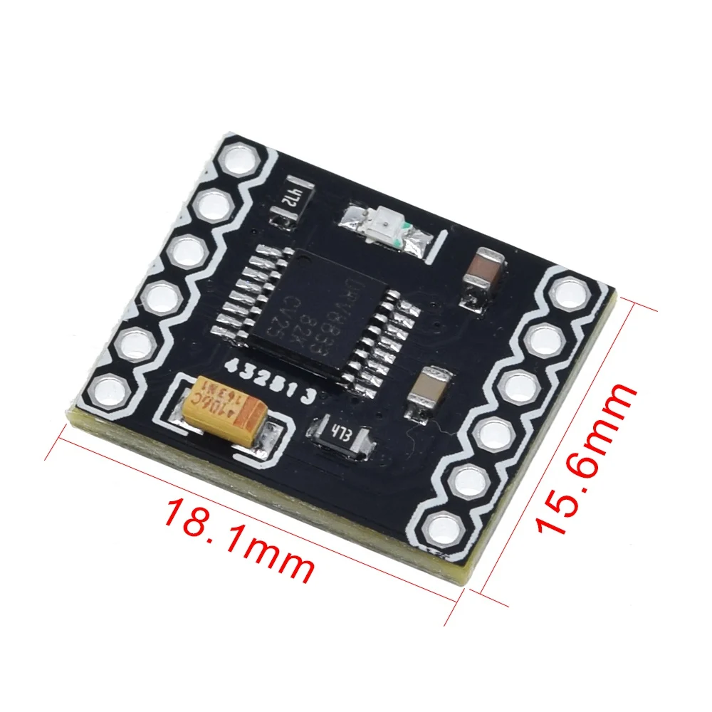 DRV8833 2Channel DC Motor Driver Module Board 1.5A 3V-10V