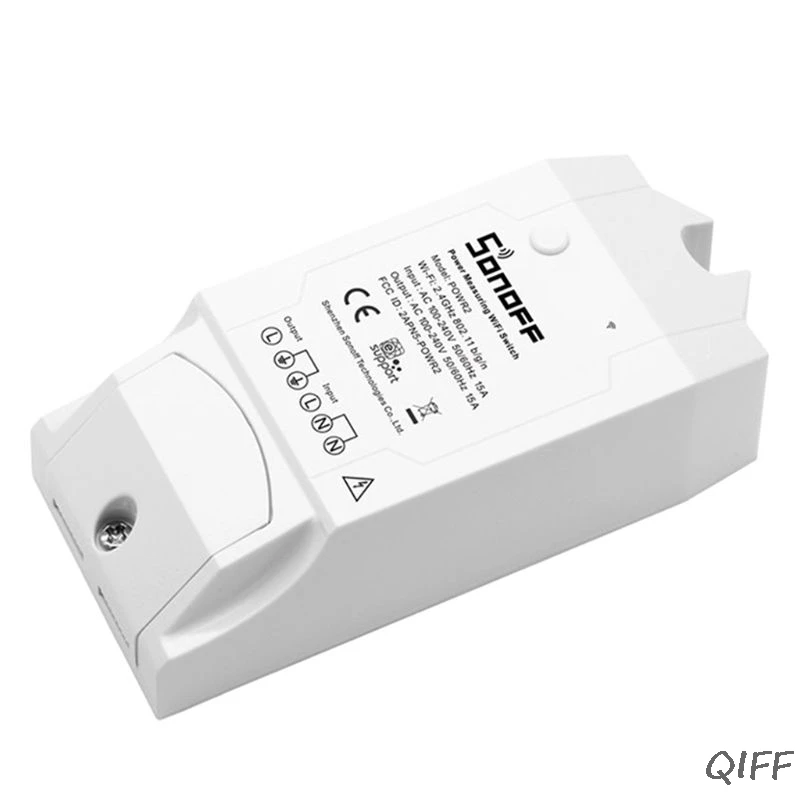 SONOFF POW R2 15A 3500 Вт Wifi переключатель контроллер в режиме реального времени энергопотребление монитор измерения для автоматизации умного дома