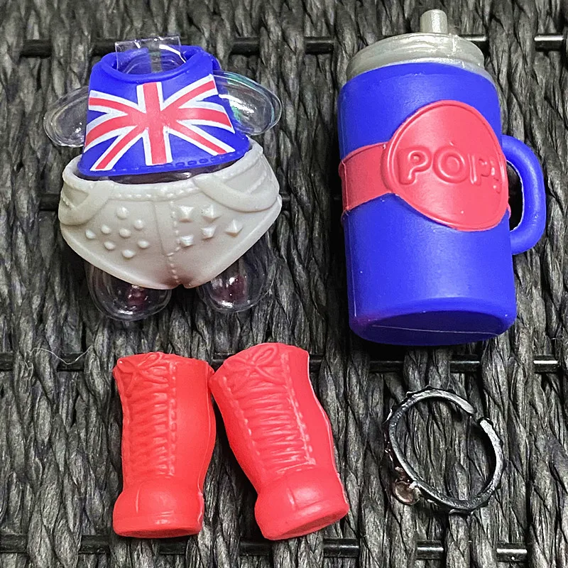 Original Clothes and Accessories Set for 8 cm Dolls - Dress Suit and Unicorn Outfit Toy Gift