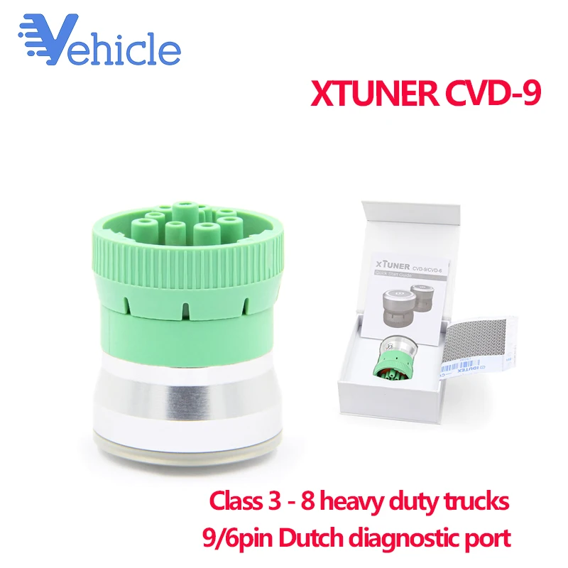 Bluetooth XTUNER CVD-9 диагностический коммерческий автомобиль класса 3-8 сверхмощный trucks9/6pin голландский диагностический порт на Android