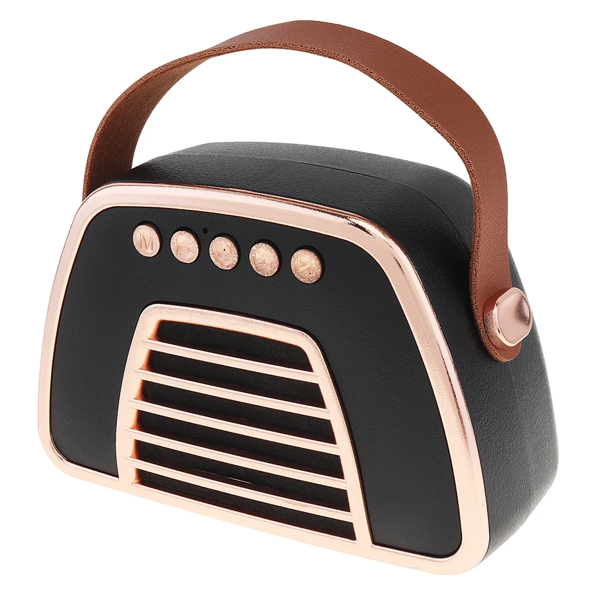 Мини Портативный Открытый Ретро сабвуфер Bluetooth динамик с FM/TF/AUX/USB для дома/вечерние/активного отдыха