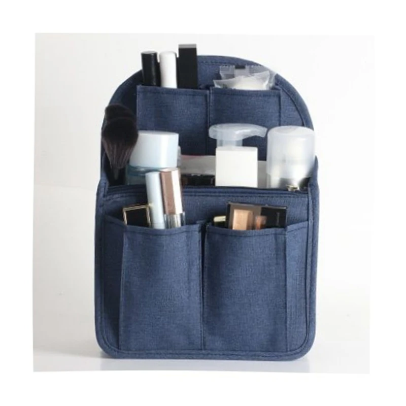 Organizador De Mochila Hombre Y Mujer, De Viaje Con M&uacute;ltiples Bolsillos, Organizador De Art&iacute;culos De Personal, Accesorios De Viaje Envio Gratis Chile Ropa Mujer Seleccion Bolso Beige|Bolsas y